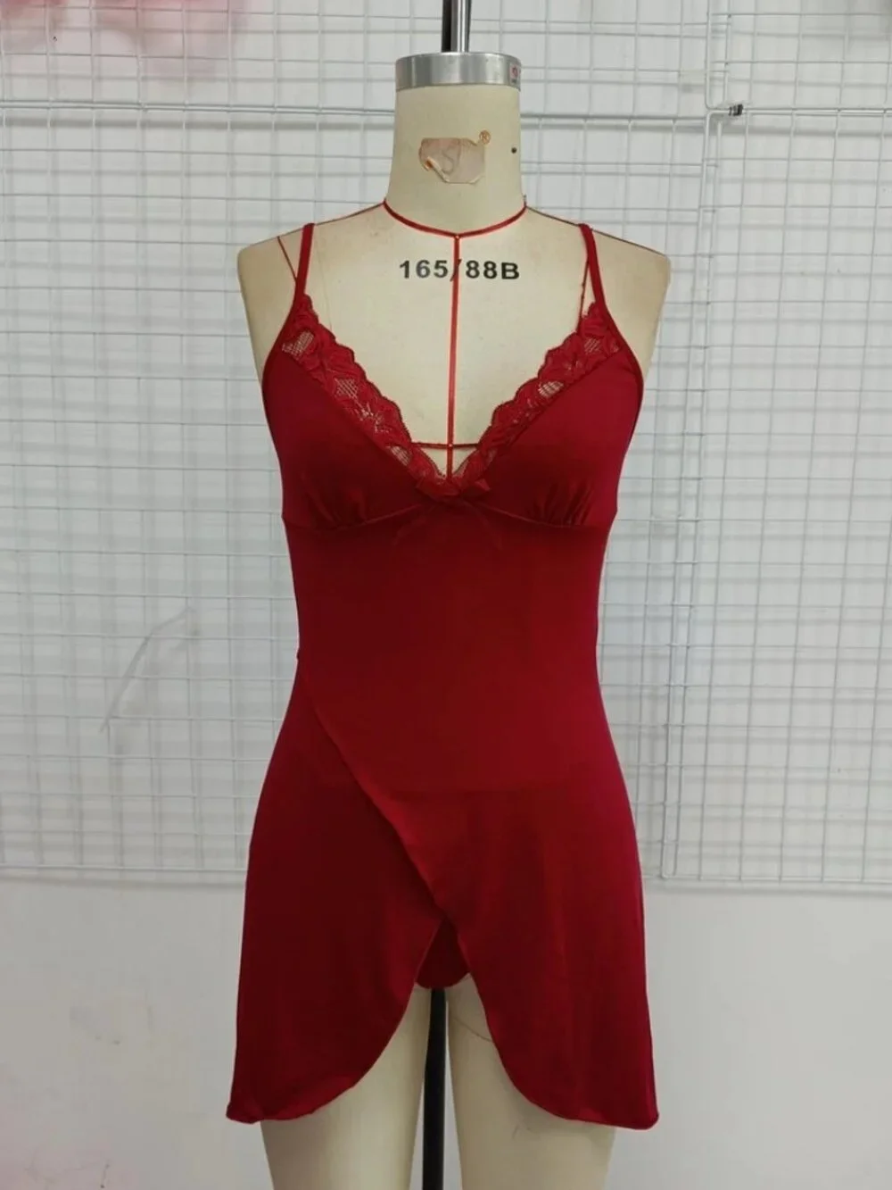 Women's Babydoll G-string Sleepwear Underwear Lace Dress Nightwear